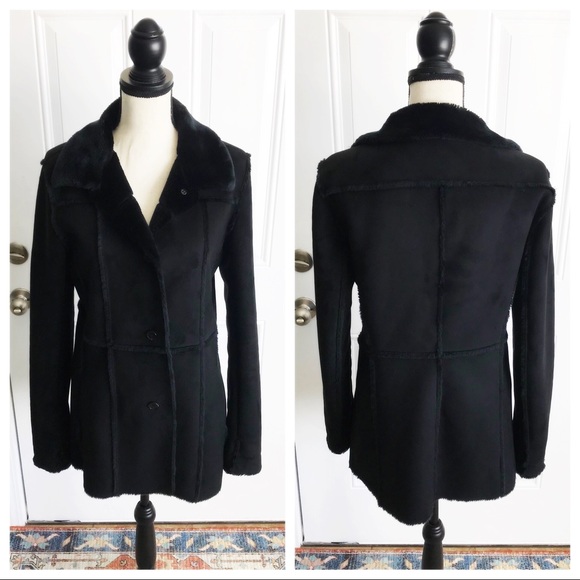Andrew Marc Jackets & Blazers - Andrew Marc New York Black Fur Lined Coat